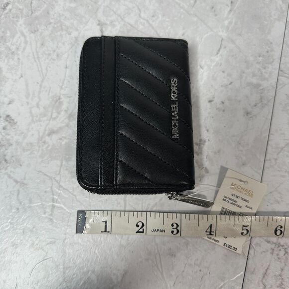 MICHAEL Michael Kors Jet Set Travel Quilted Card Case NWT - Picture 11 of 15